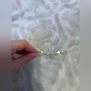 Faux Moonstone Bracelet